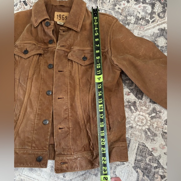 Gap Leather Biker Jacket - Picture 13 of 13